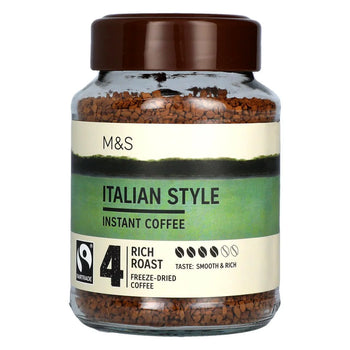M&S Fairtrade estilo instantáneo de estilo italiano 100g