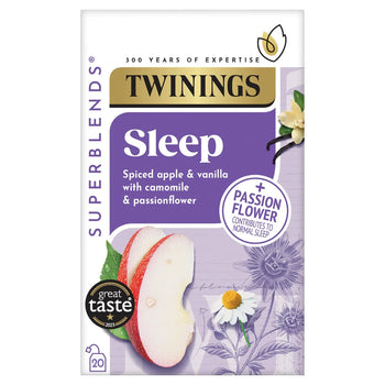 Twinings Superblends schläft mit gewürztem Apfel und Camomile 20 pro Pack