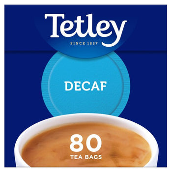 Tetley entkoffeinierte Teebeutel 80 pro Packung