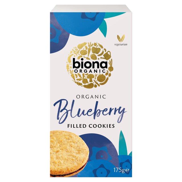 Galletas de arándanos orgánicos biona 175g