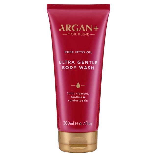 Argan+ Moroccan Rose Body Wash 200ml