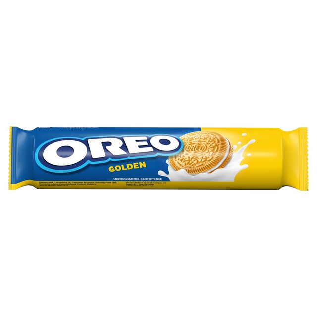 Oreo Golden Sandwich Biscuits 154G