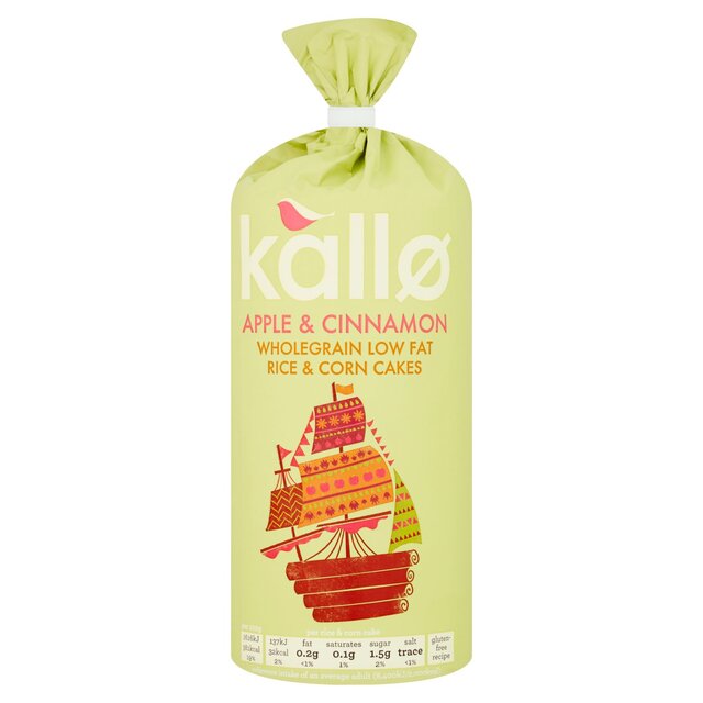 Kallo Apple & Cinnamon Reiskuchen Thins 127G