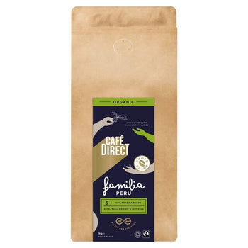 Cafedirect Bio -Peru -Espresso -Kaffeebohnen 1 kg