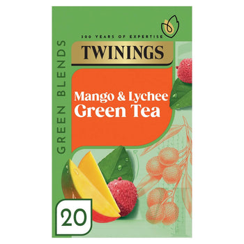 Twinings Mango & Lychee Green Tea 20 Teebeutel