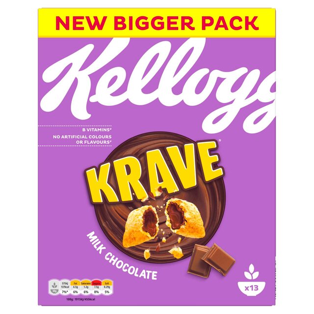 Kellogg's Krave Milk Chocolate 375G