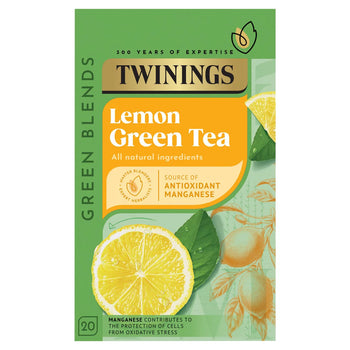 Twinings Lemon Green Tea 20 Sacs de thé