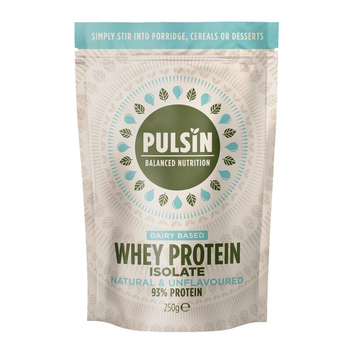 Pulsine Poudre de protéine de lactosérum premium non savouré 250g