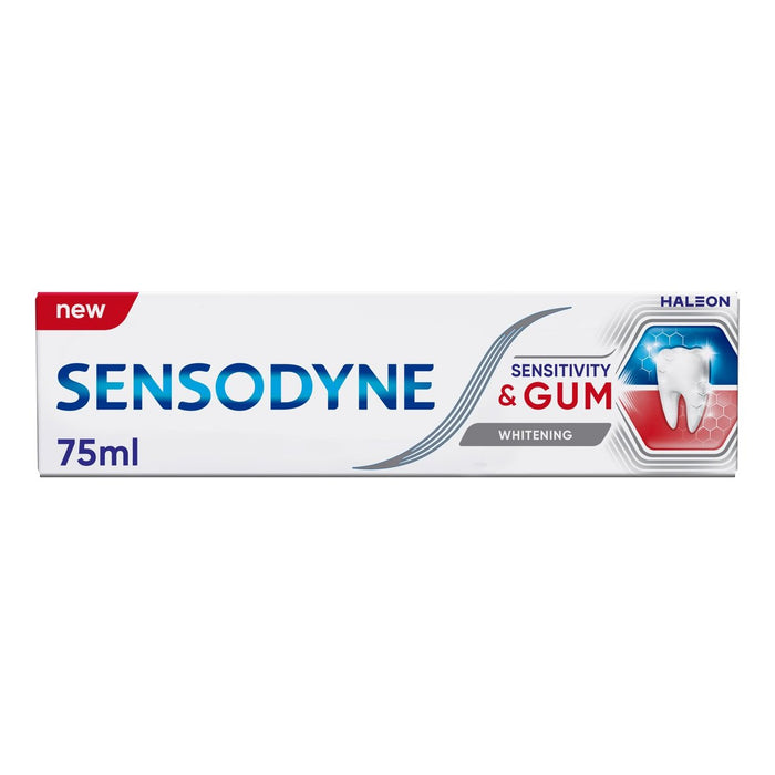 Sensodyne Sensitive Teeth Toothpaste Sensitivity & Gum Whitening 75ml