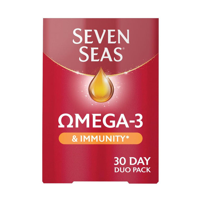 Sieben Meere Omega 3 plus Immunität 30 pro Pack