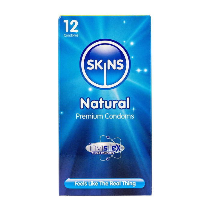 Skins Condones naturales 12 por paquete