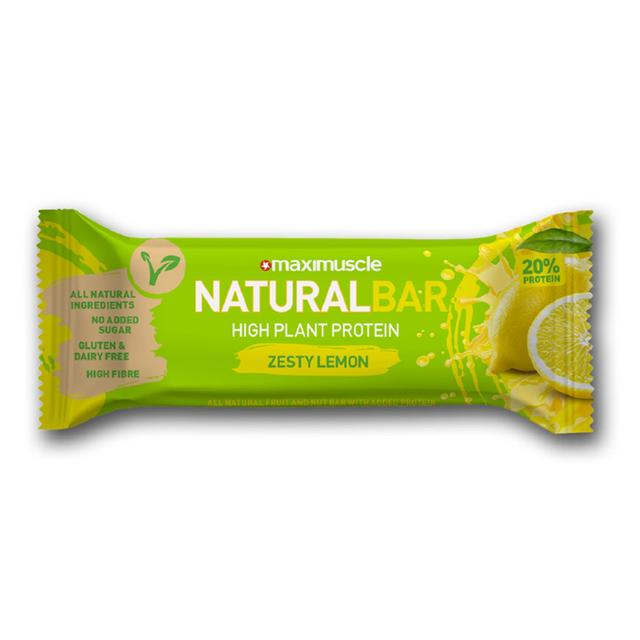 Maximuscle Zysty citron natural energy bar 40g