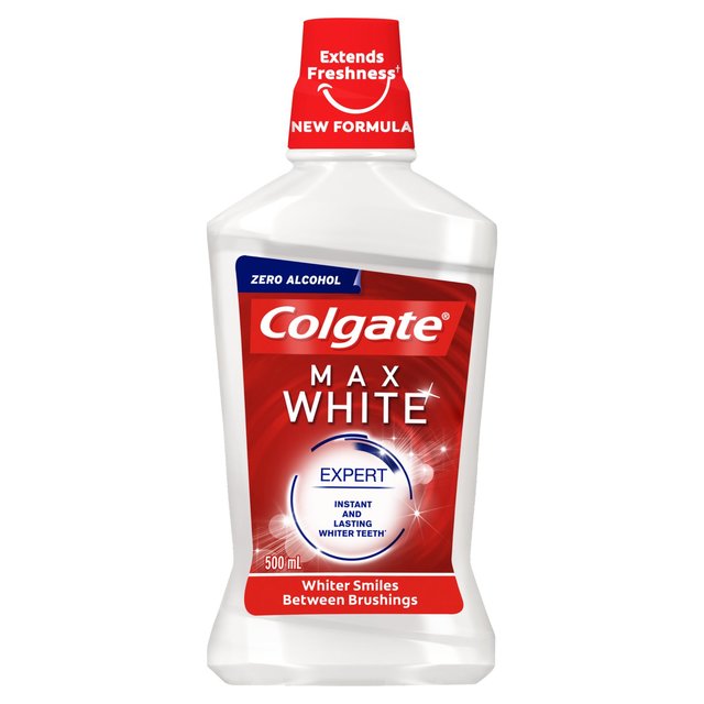 Colgate Max White Expert Whitening Robine à bouche 500 ml