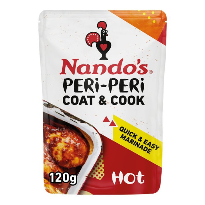Nando's Coat 'n Cook Hot Peri Peri Marinada 120G