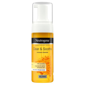 Neutrogena Clear and Soothe Mousse Cleanser 150ml - Special Offer