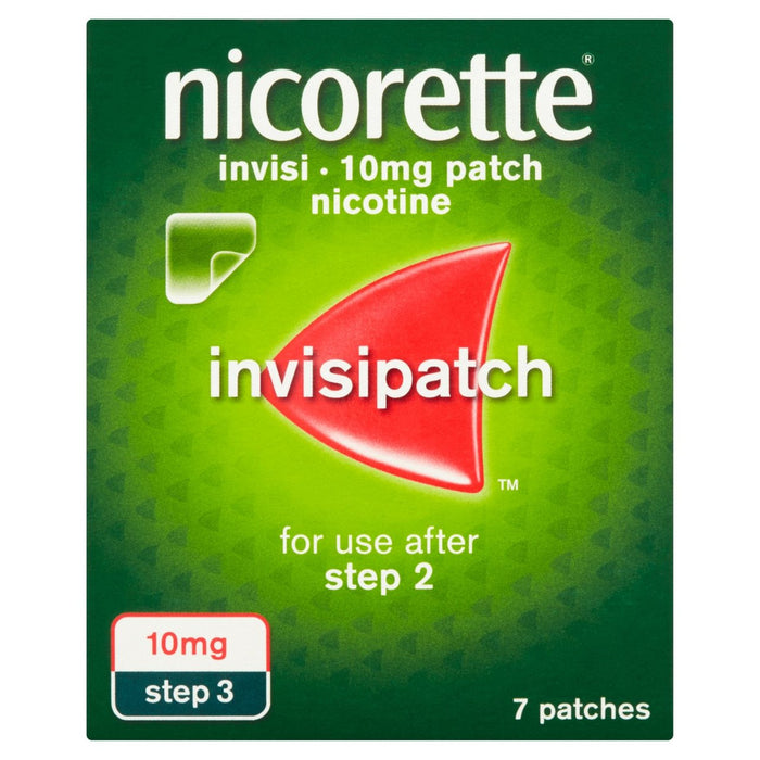Nicorette Invisi Patch Step 3 10mg 7 Patches