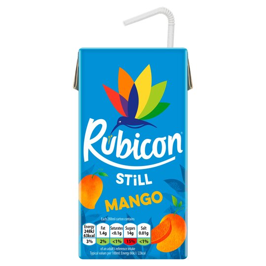 Rubicon Mango Jugo exótico bebida 288 ml