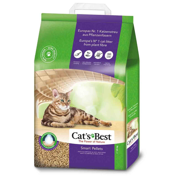 Cat's Best Smart Pellets Soft Clumping Cat Litter 10L