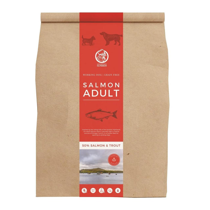 Clydach Farm Grain Free Saumon Dry Dog Aliments 5kg