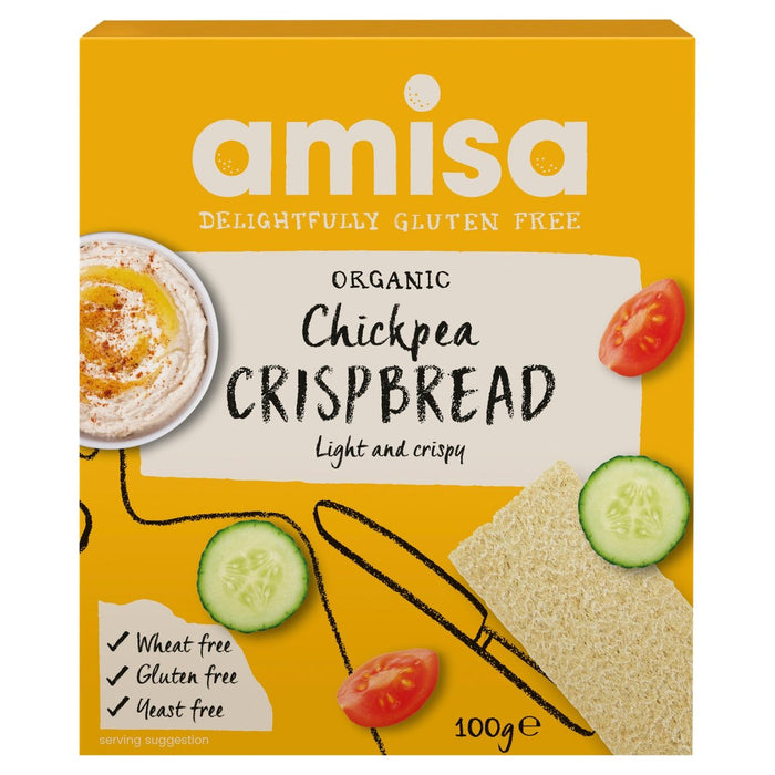 AMISA Orgánica sin gluten crujiente crujiente 100g