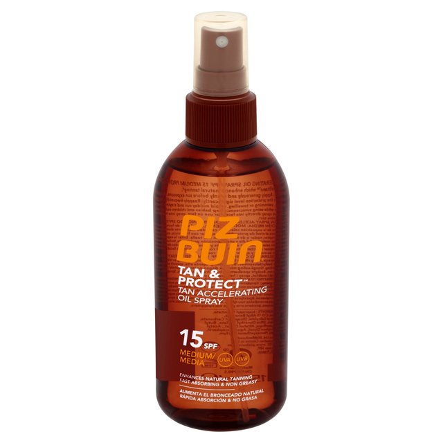Piz Buin Tan & Protect Oil Spray SPF15 150 ml